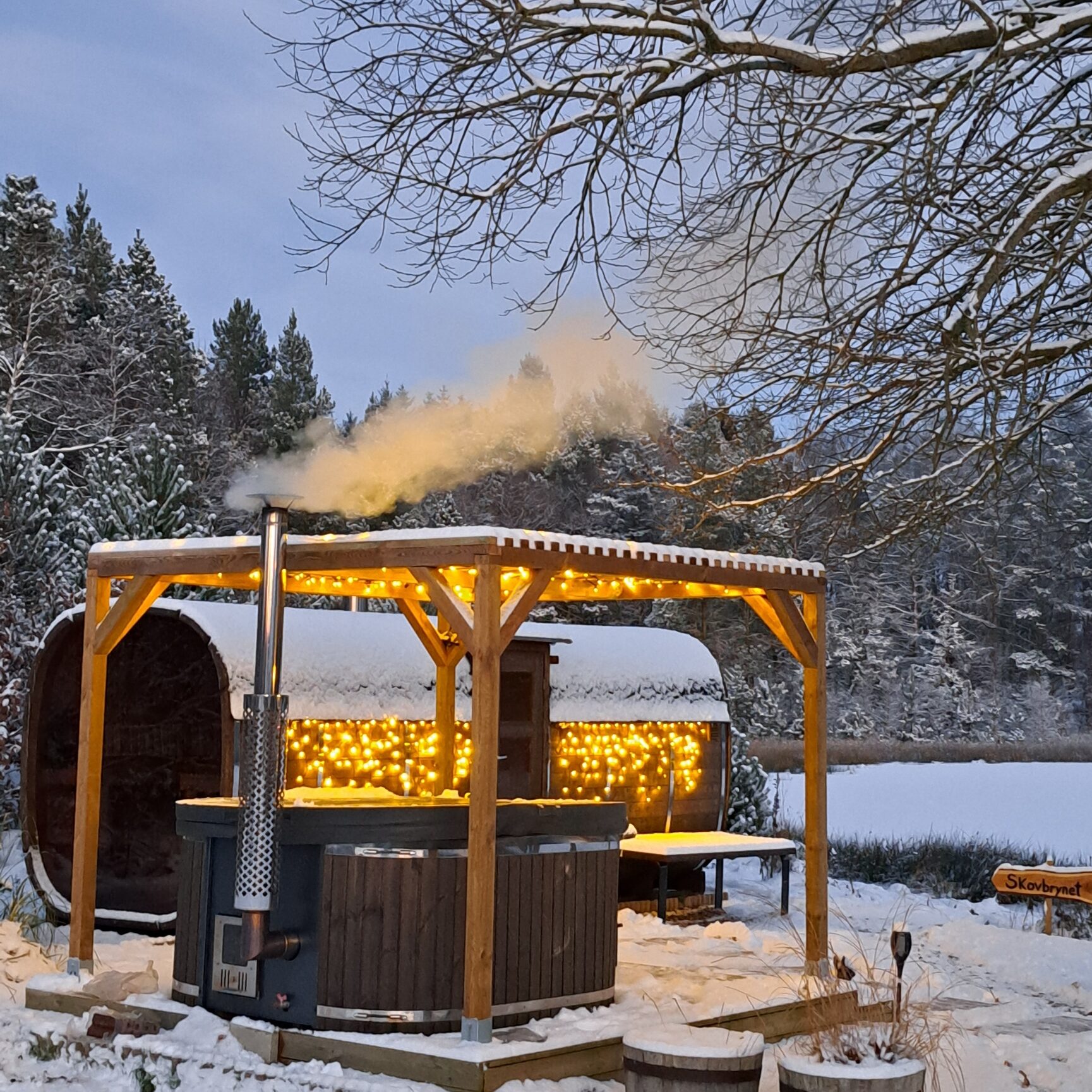 Sauna vinter